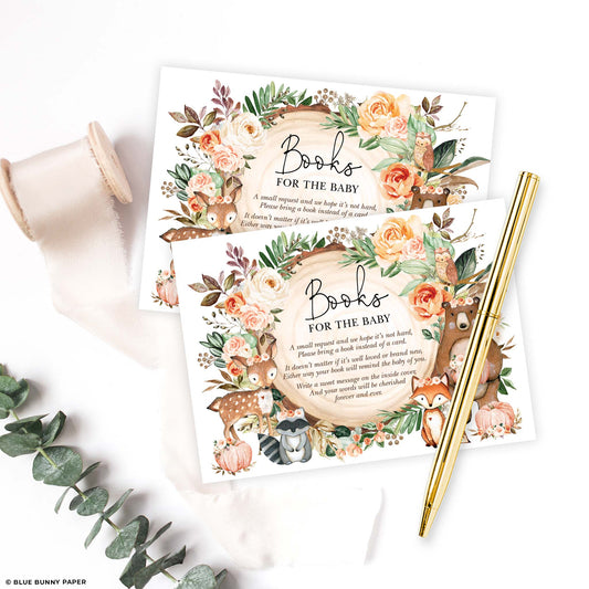 Woodland Books for Baby Cards