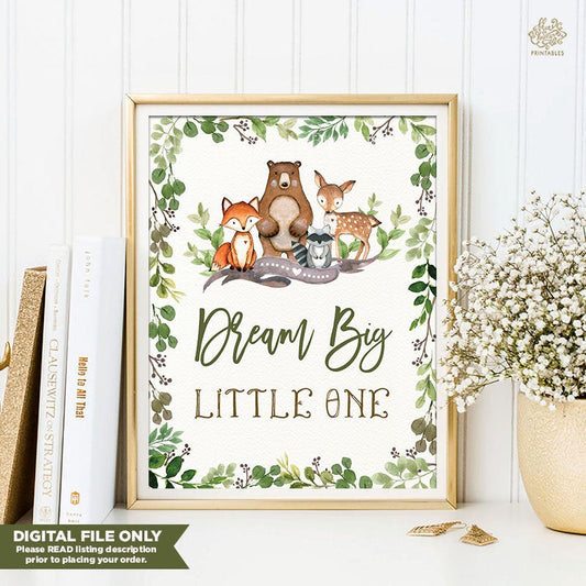 Dream Big Nursery Art