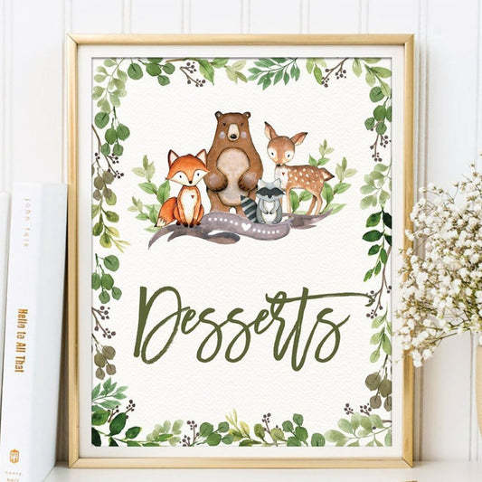 Desserts Sign
