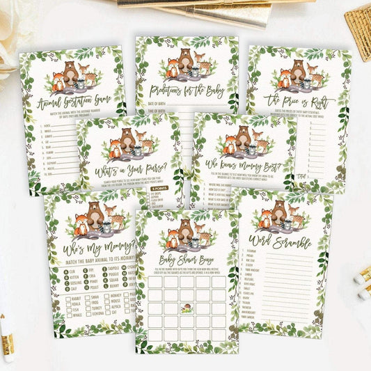 Baby Shower Games Bundle