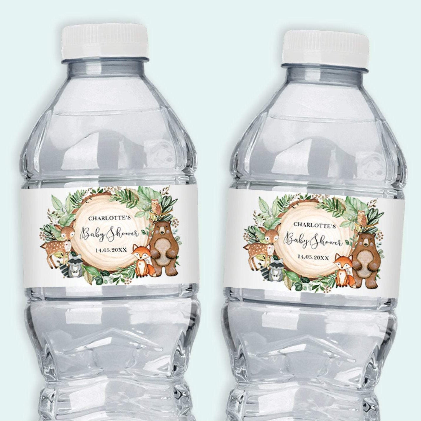Water Bottle Labels