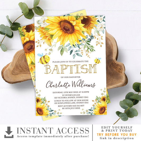 Baptism Invitation
