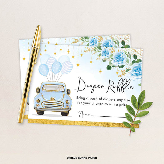 Diaper Raffle Card