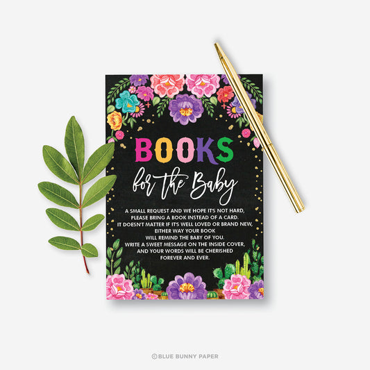 Mexican Fiesta Baby Shower Book Request