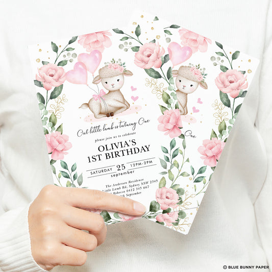 First Birthday Invitation