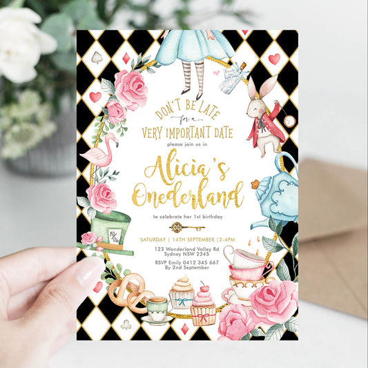 First Birthday Invitation