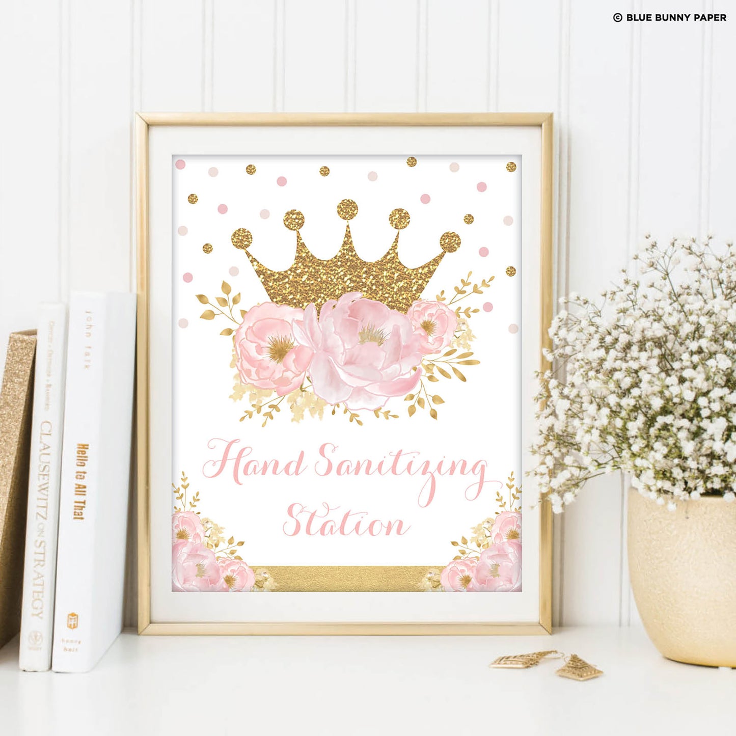 Princess Handsanitizing Station Sign