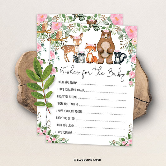 Woodland Wishes for the Baby Game