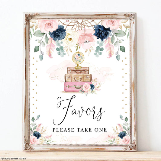 Favors Party Sign