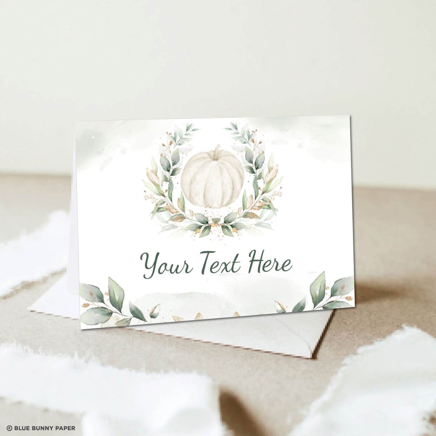Pumpkin Place Cards