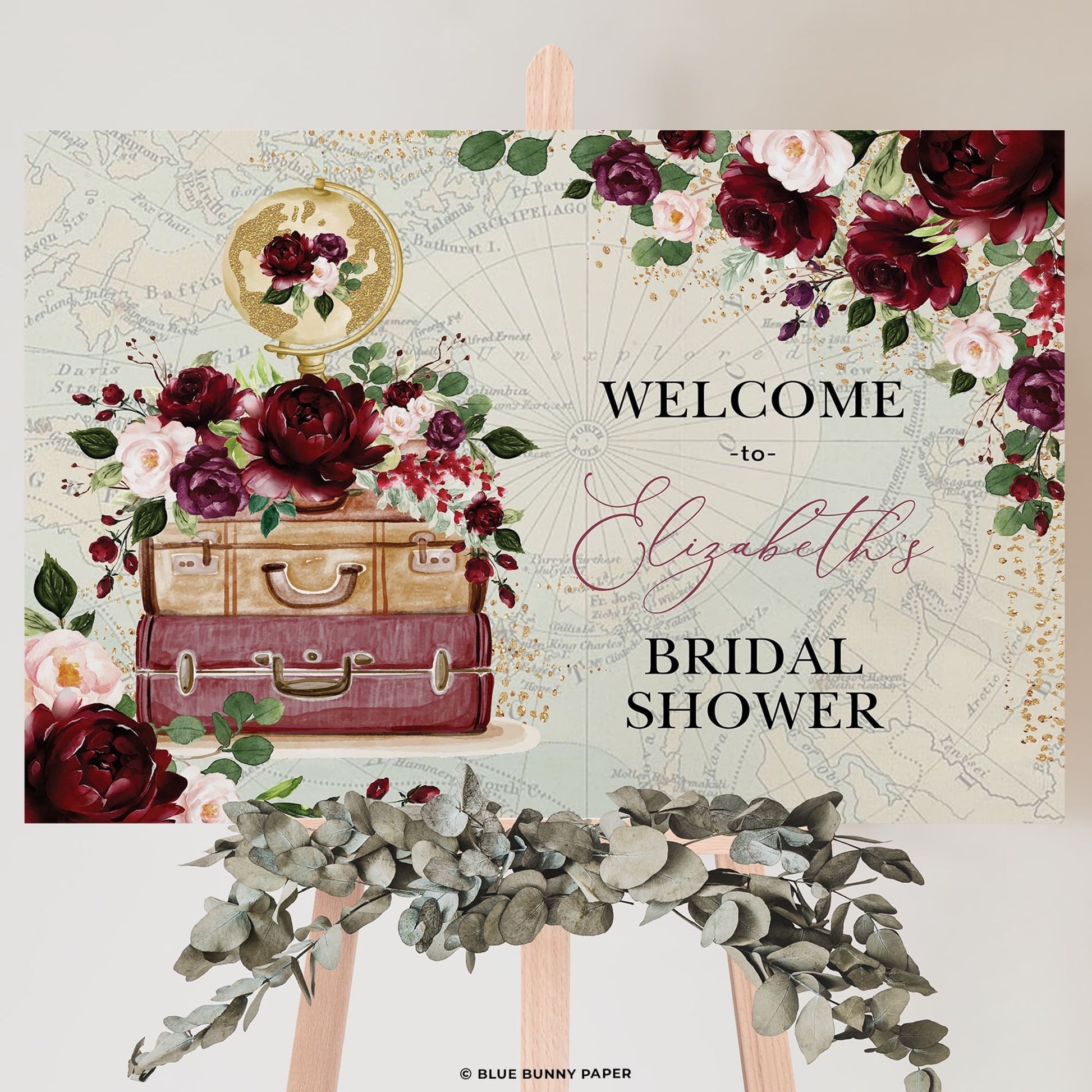 Bridal Shower Welcome Sign