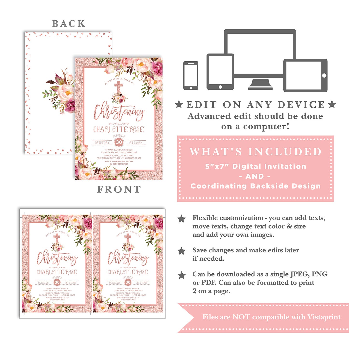 Christening / Baptism Invitation
