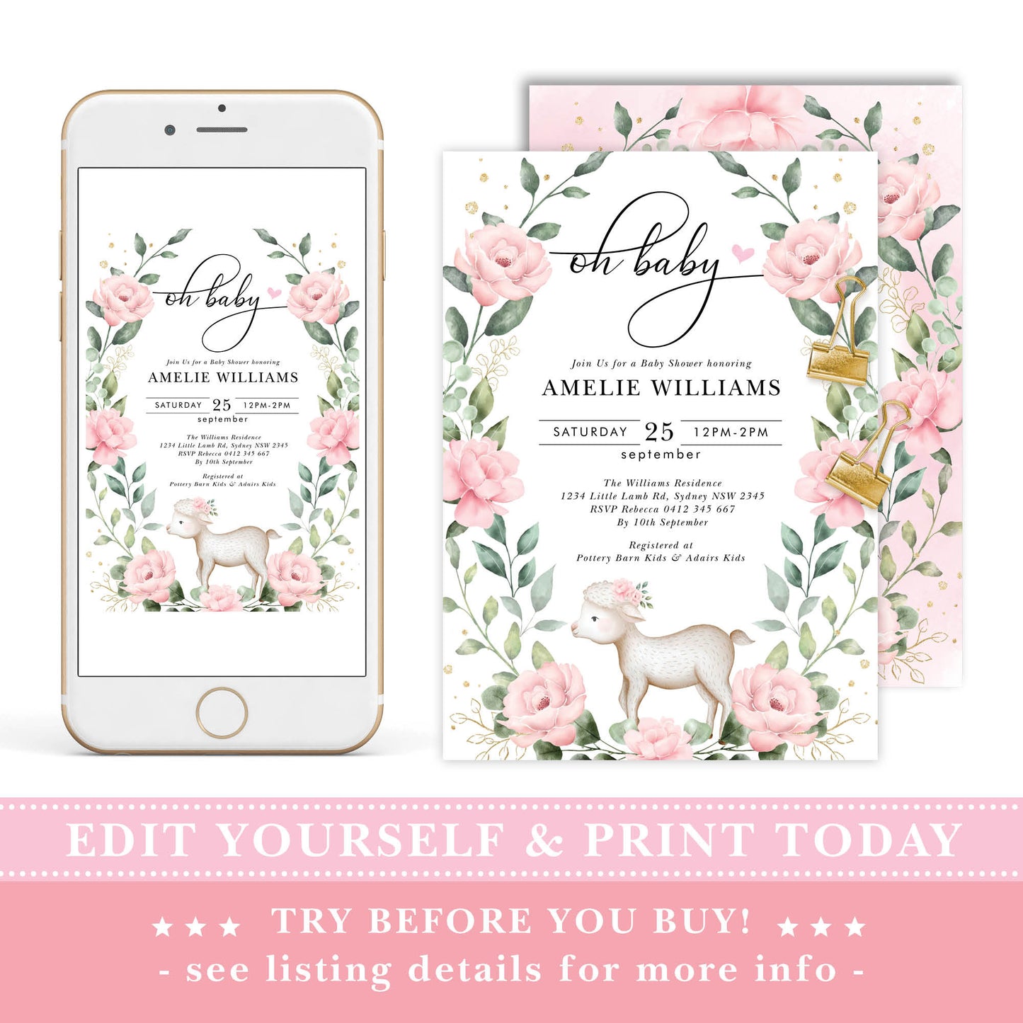 Baby Shower Invitation