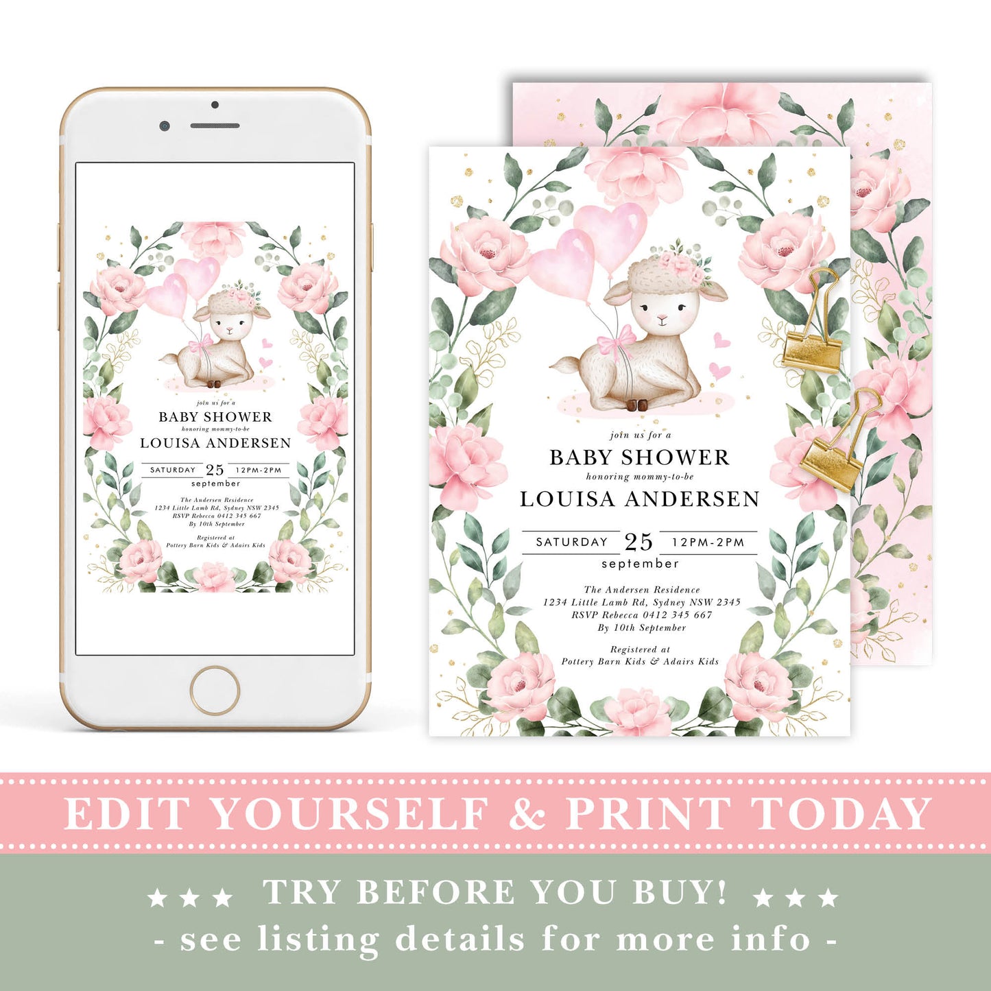 Baby Shower Invitation