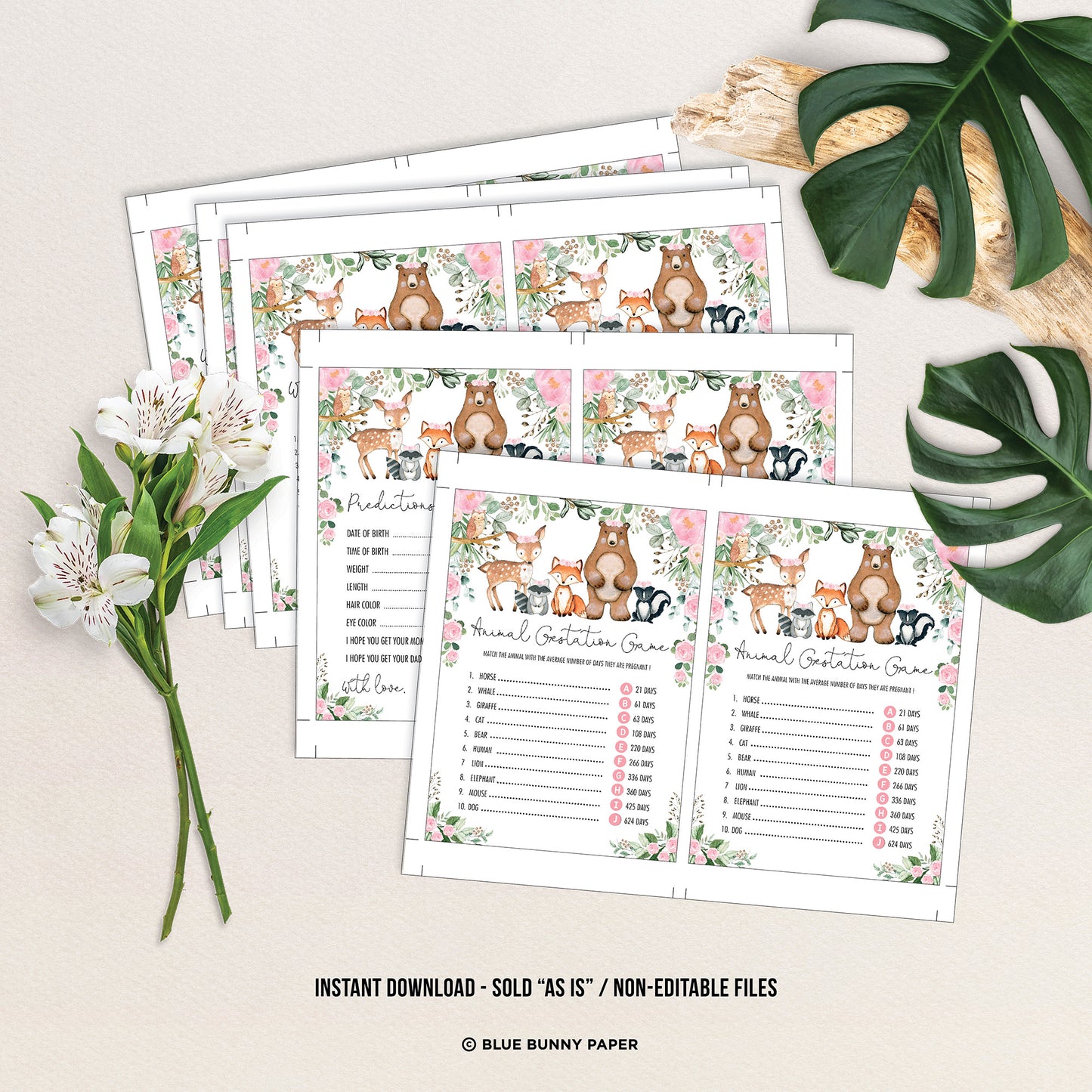 Baby Shower Games Package