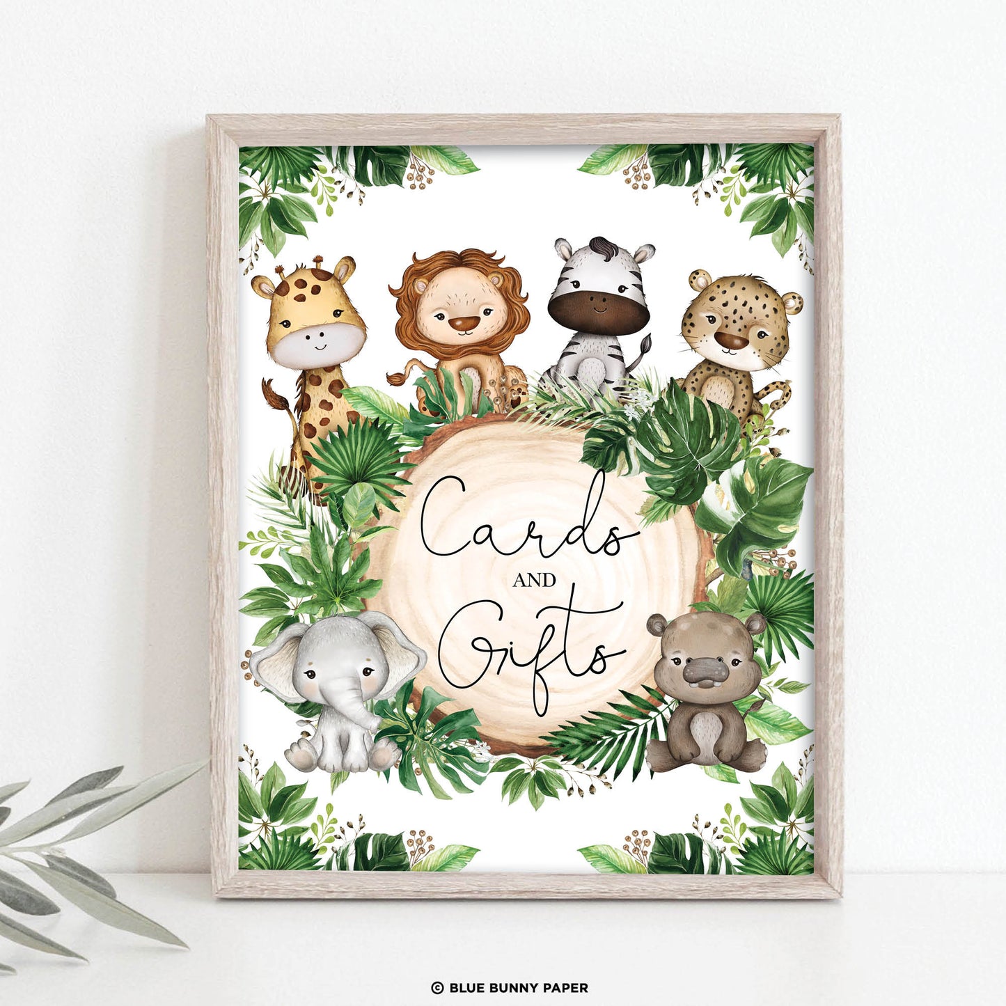 Cards and Gifts Party Sign