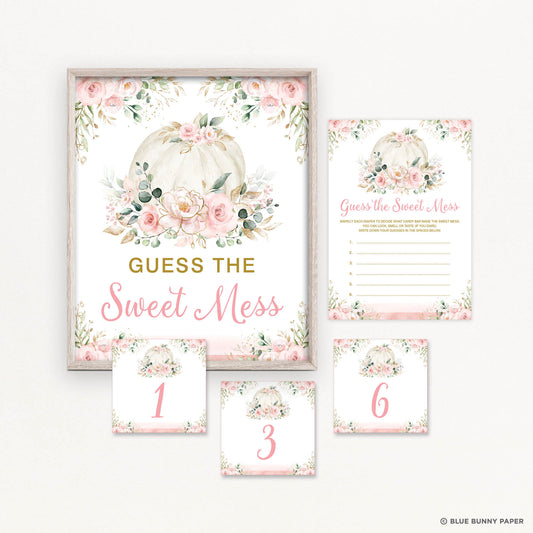 Guess the sweet Mess Baby Shower Game
