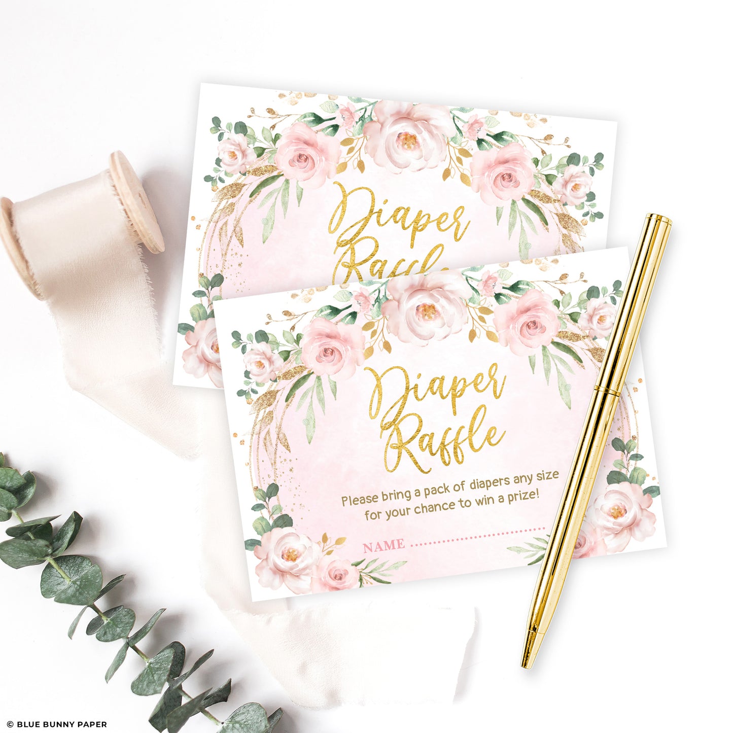 Diaper Raffle Card
