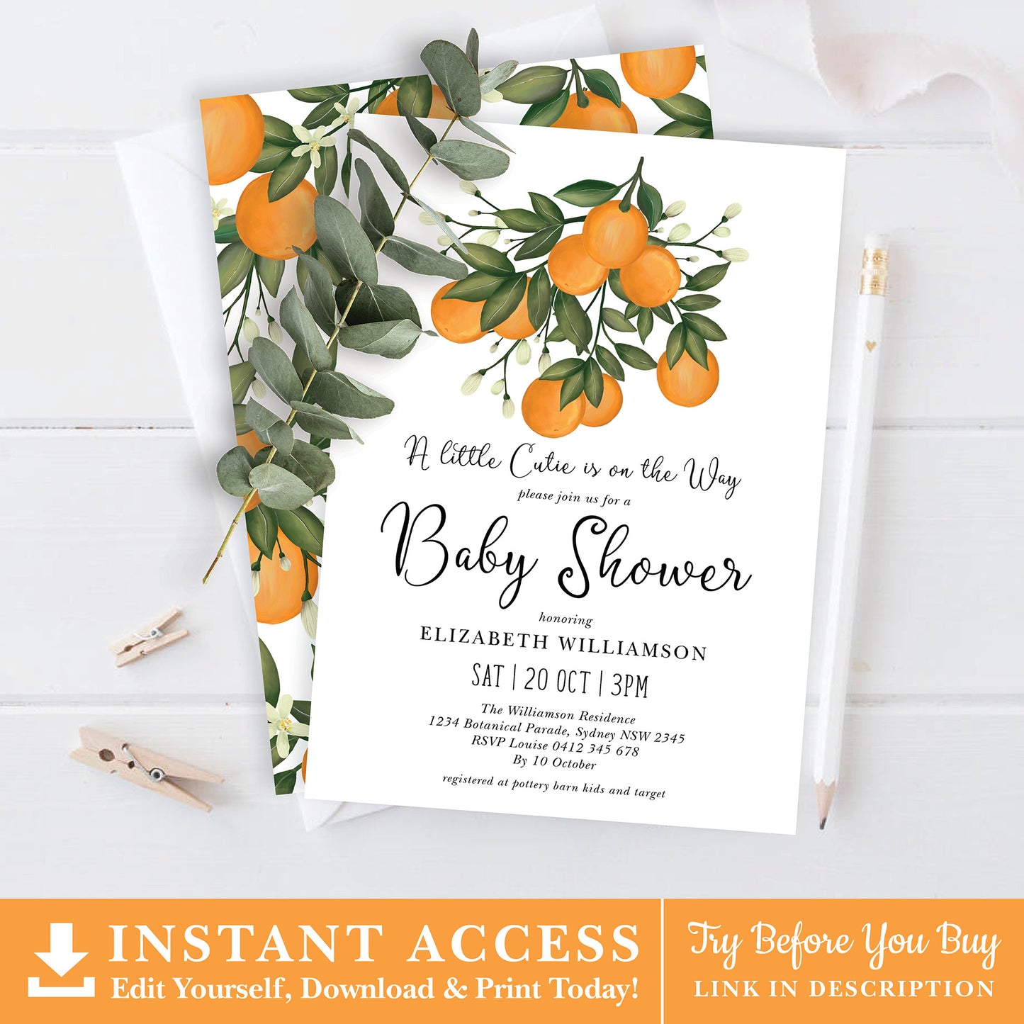 Baby Shower Invitation