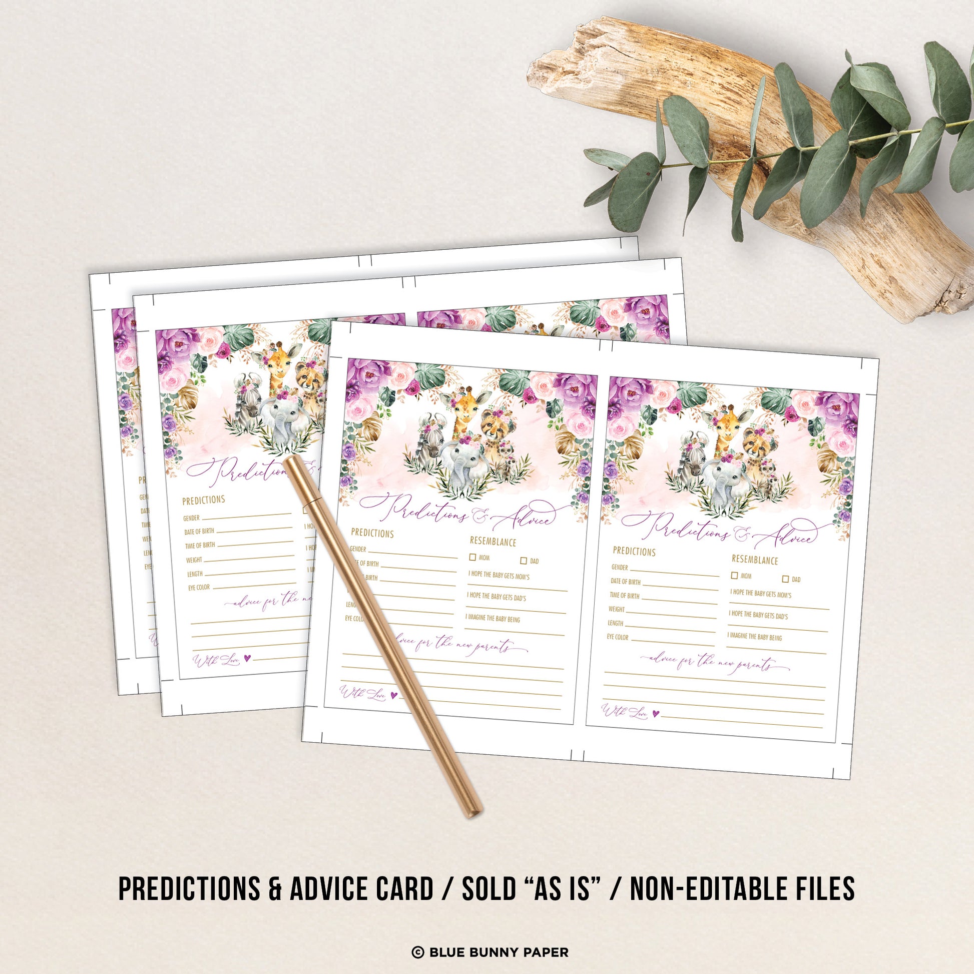 Baby Predictions & Advice Game